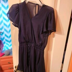 Navy Blue Dress
